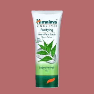 Home neem face scrub